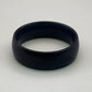 6mm Black Band Ring in Stainless Steel