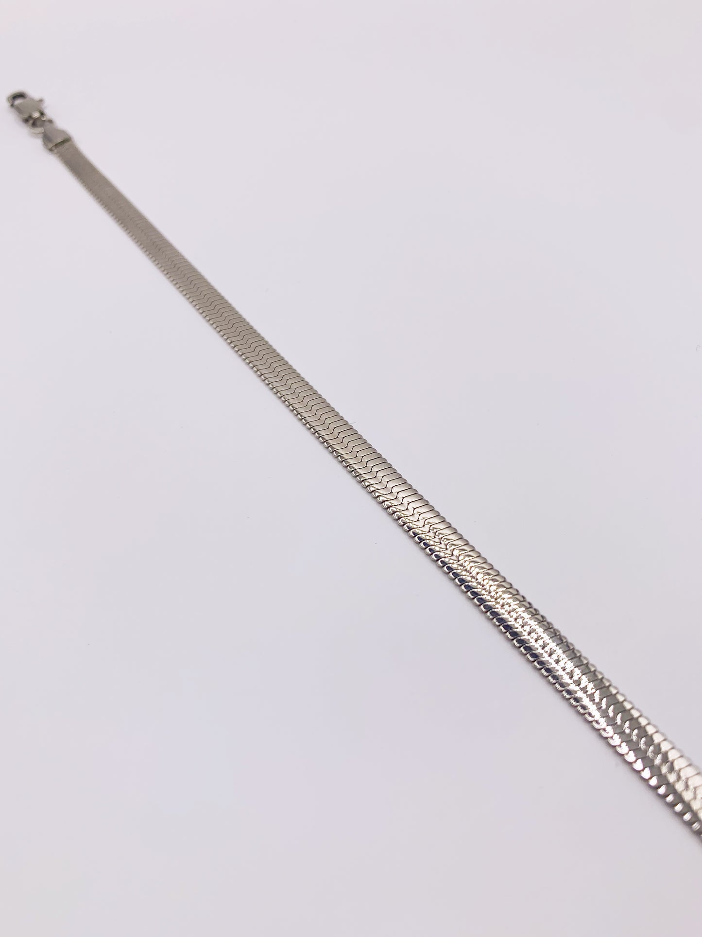 Flat Chain Style Anklet- 10 Inches