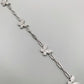 Butterfly Anklet in 925 Sterling Silver- 9, 9.5 and 10 Inches Adjustable