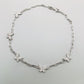 Butterfly Anklet in 925 Sterling Silver- 9, 9.5 and 10 Inches Adjustable